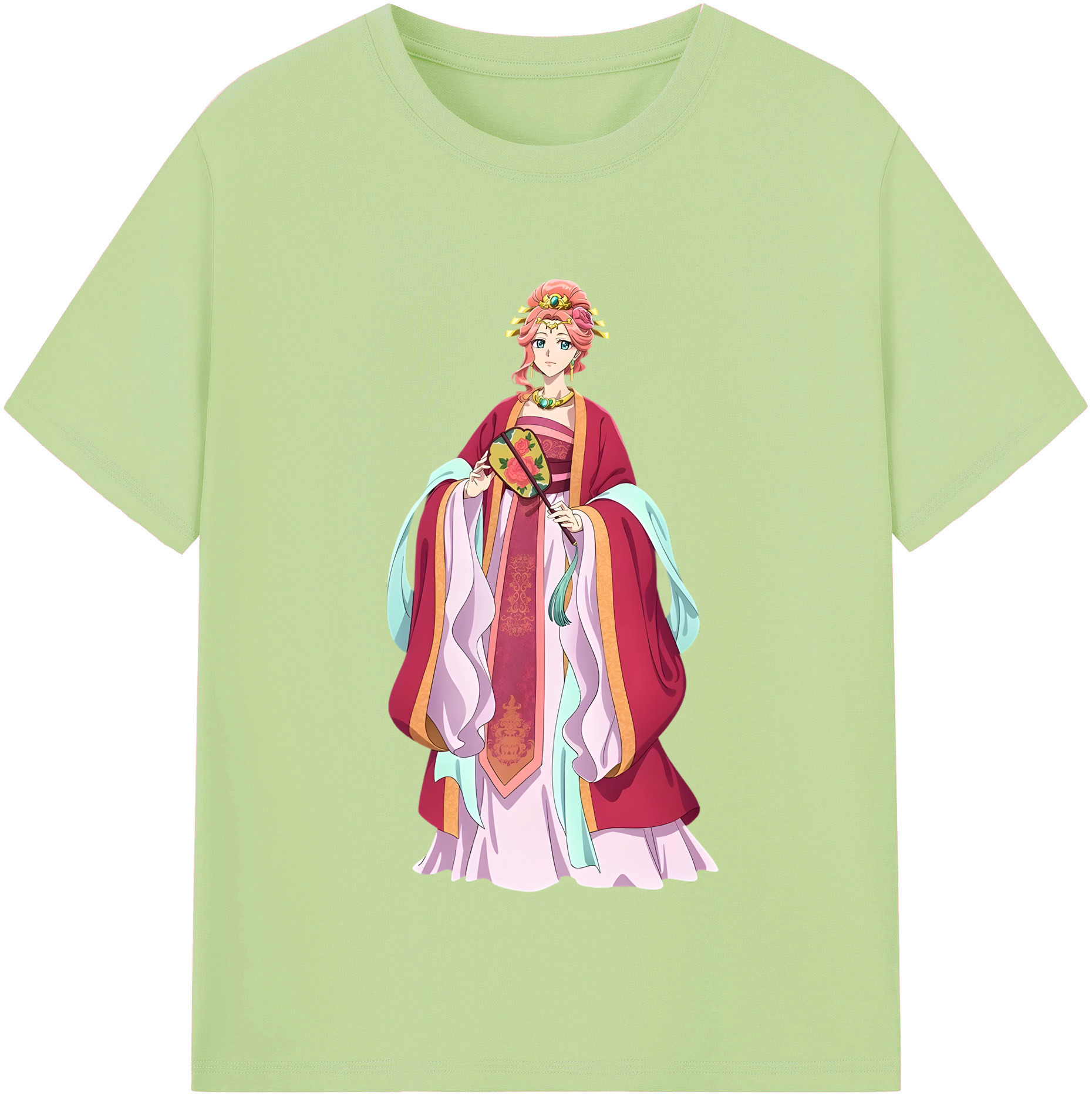 （画像用） 薬屋のひとりごと The Apothecary Diaries 綿100％半袖Tシャツ（フロントプリント）